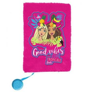 Pamiętnik pluszowy Paso A5/80 Studio Pets Barbie Różowy
